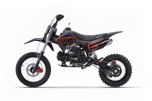 NITRO MOTORS 110cc Kinder Dirtbike Storm V3 BRX 14/12 4-Gang